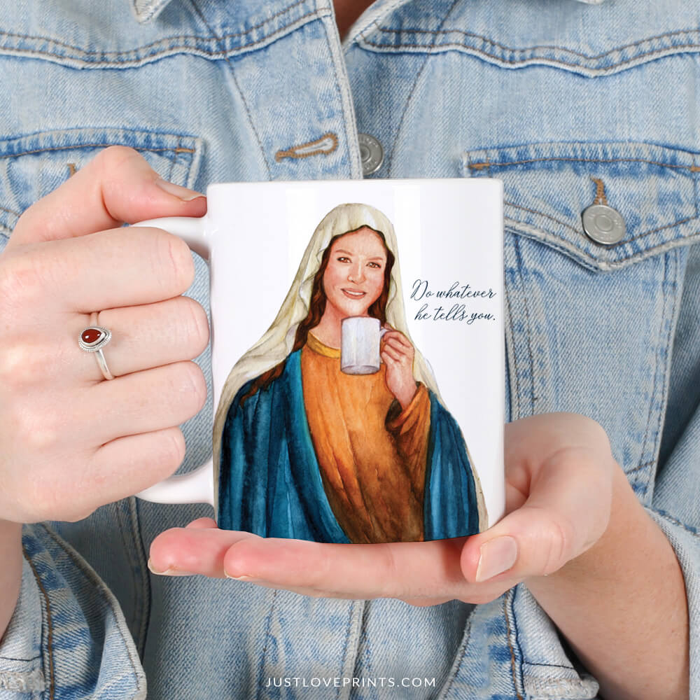 Mama Mary Mug