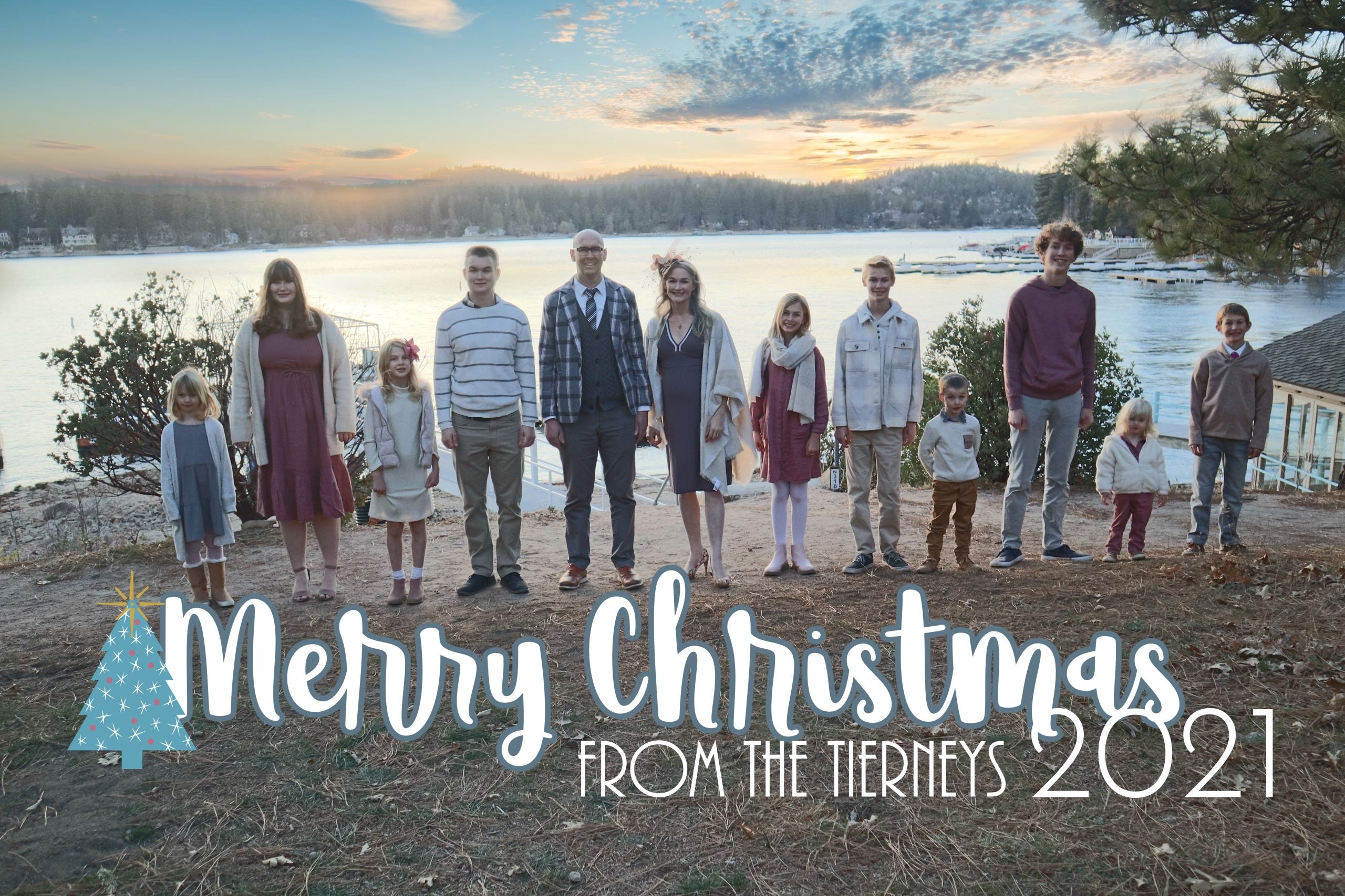 Merry Christmas from the Tierneys, 2021