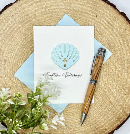 Baptism Blessings Card