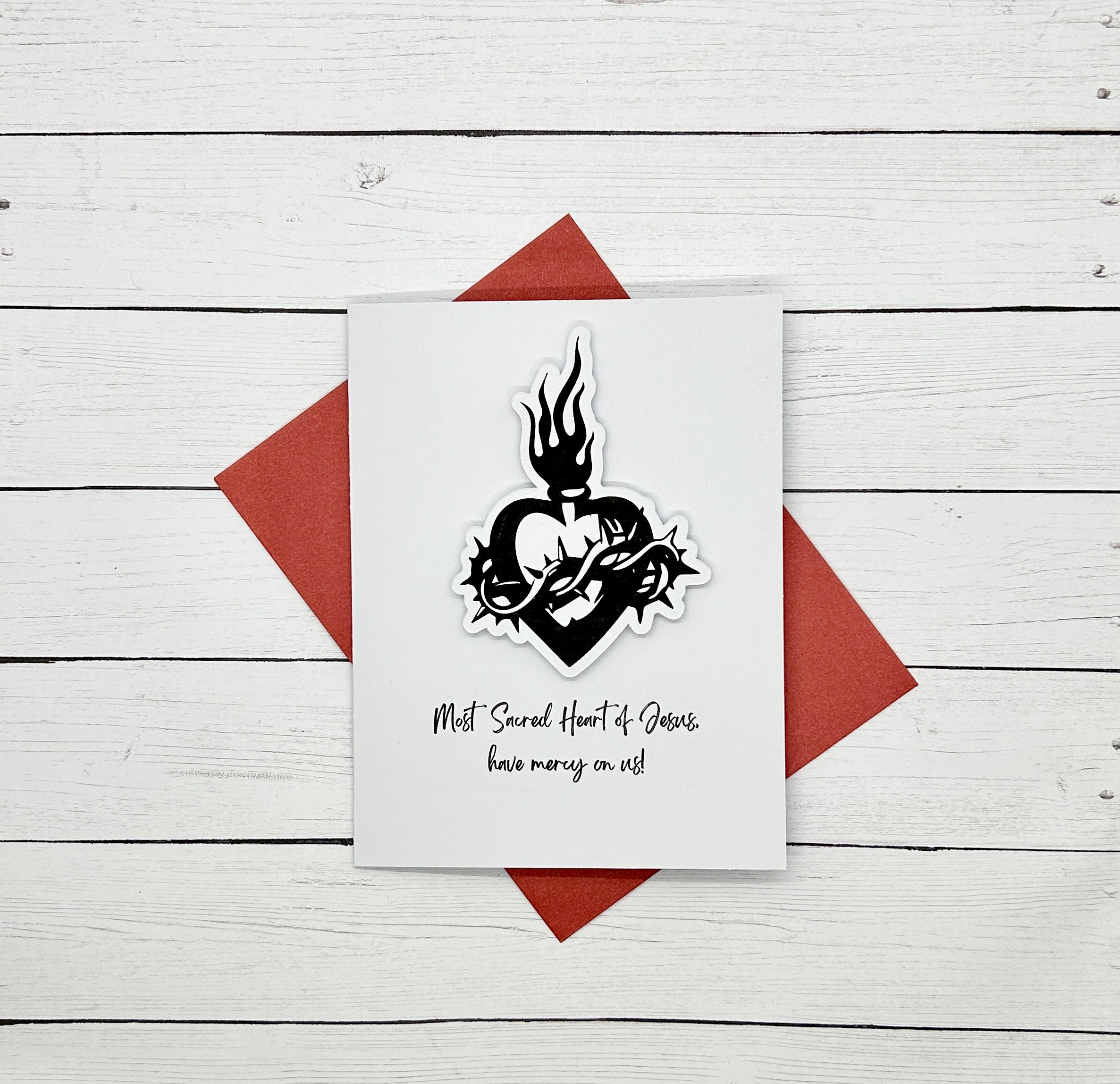 Sacred Heart Greeting Card