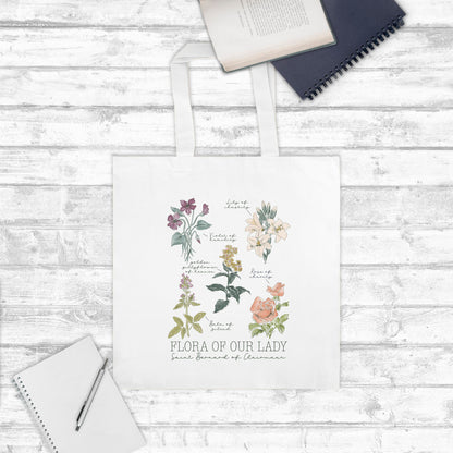 Flora of Our Lady Tote Bag