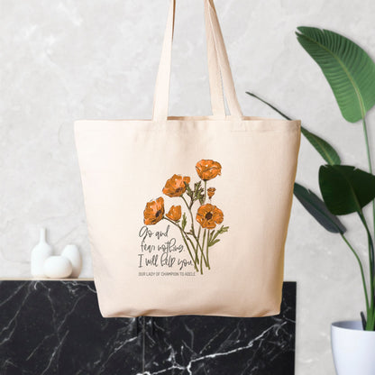 California Poppies Tote