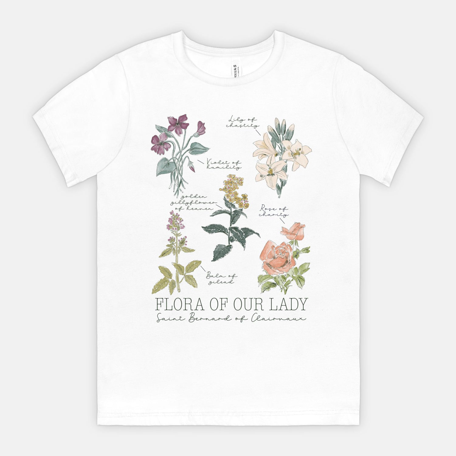 Flora of Our Lady Tee