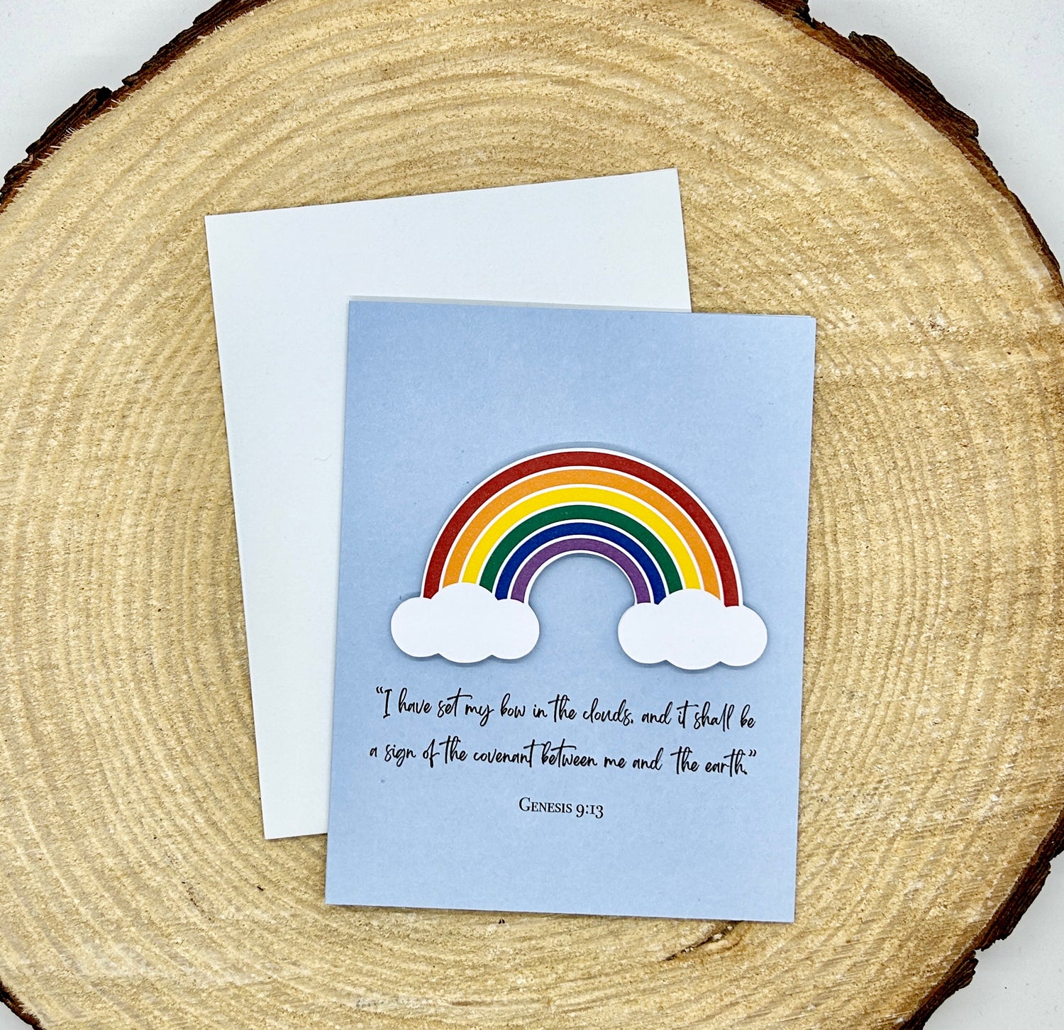 Genesis Rainbow Greeting Card