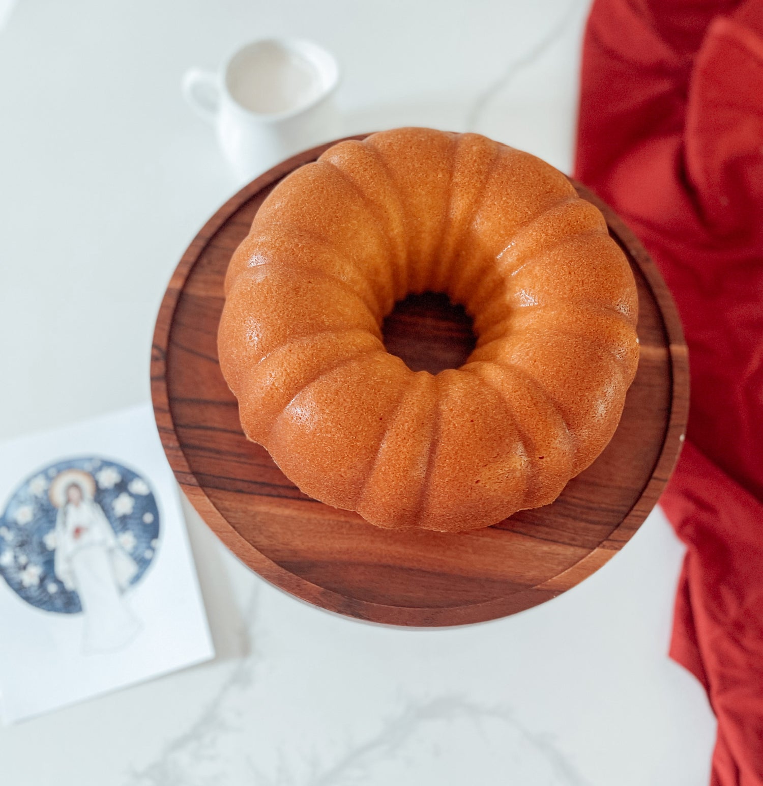 7UP Bundt Cake - July 22 - St. Mary Magdalene