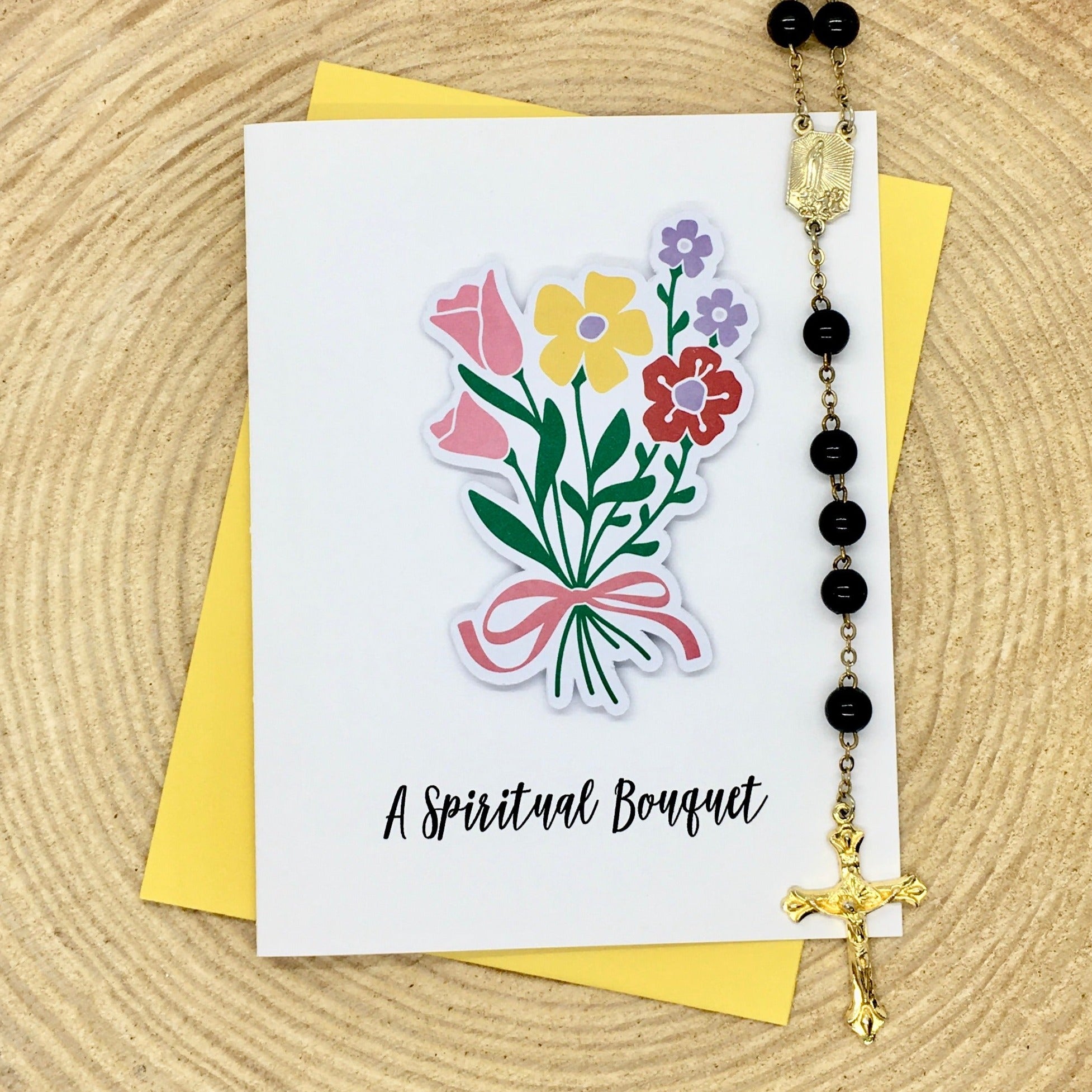 Spiritual Bouquet Card