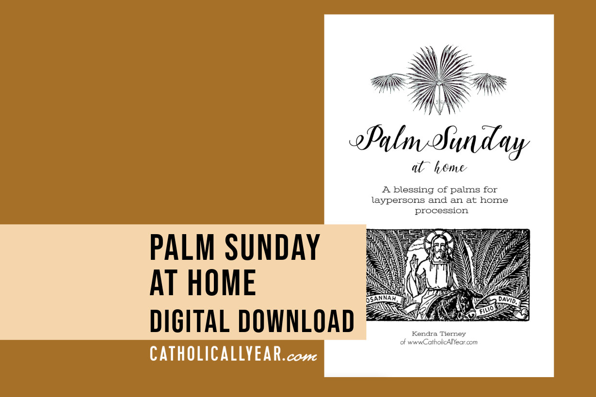 Palm Sunday at Home {Digital Download}