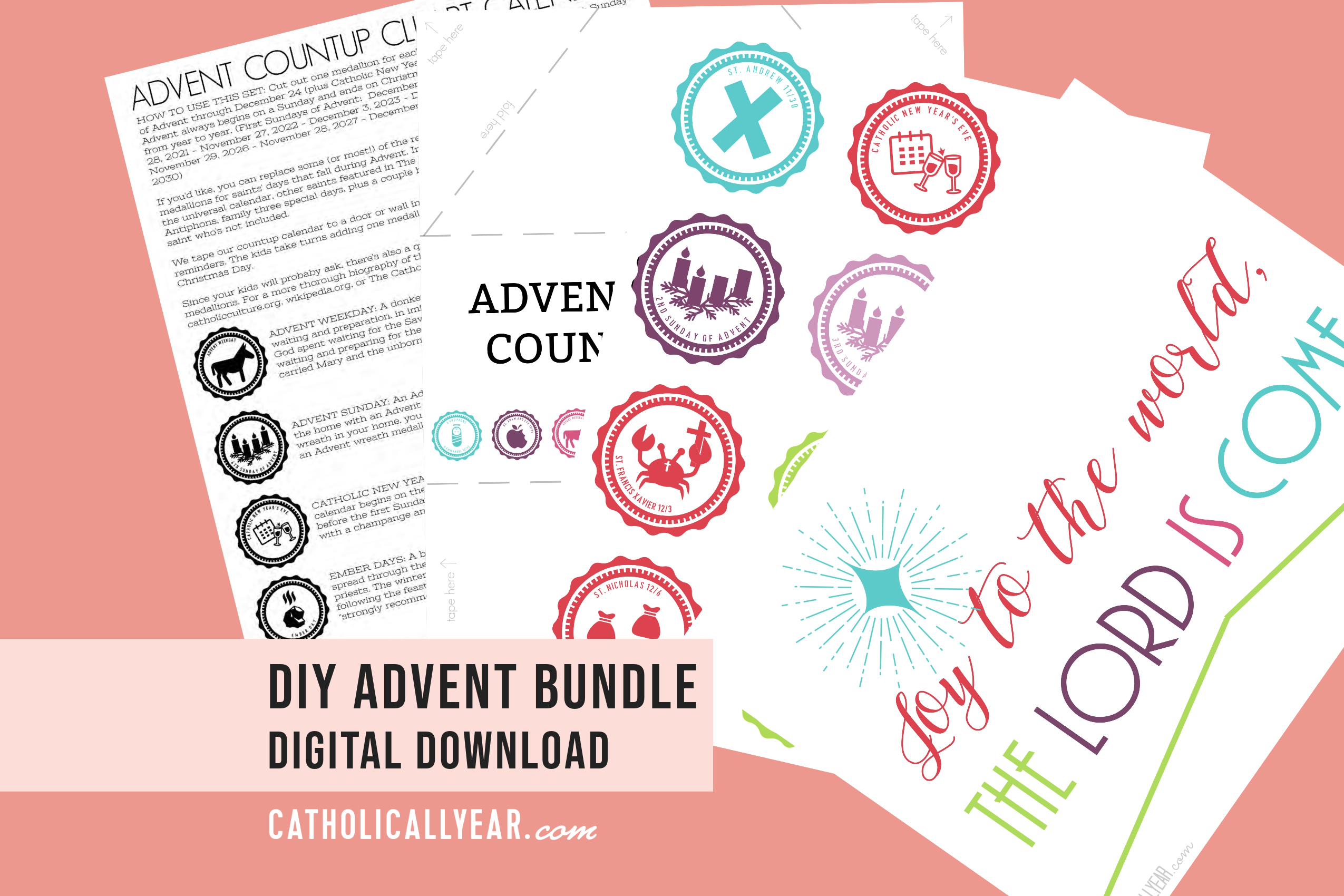 DIY Advent Bundle {Digital Download}
