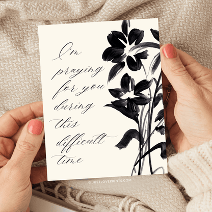 Catholic Sympathy Greeting Card