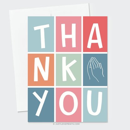 Christian Thank You Greeting Card