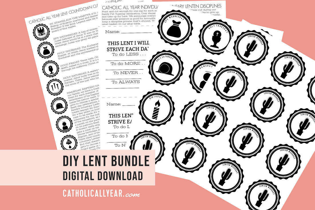DIY Lent Bundle {Digital Download}