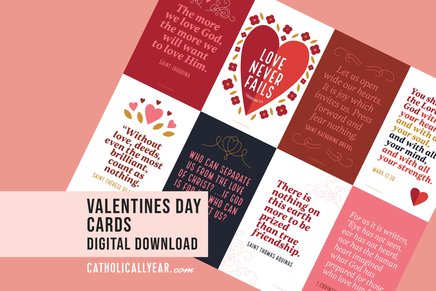 Valentines Day Cards {Digital Download}