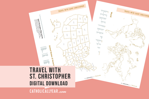 Travel with Saint Christopher Activity {Digital Download}