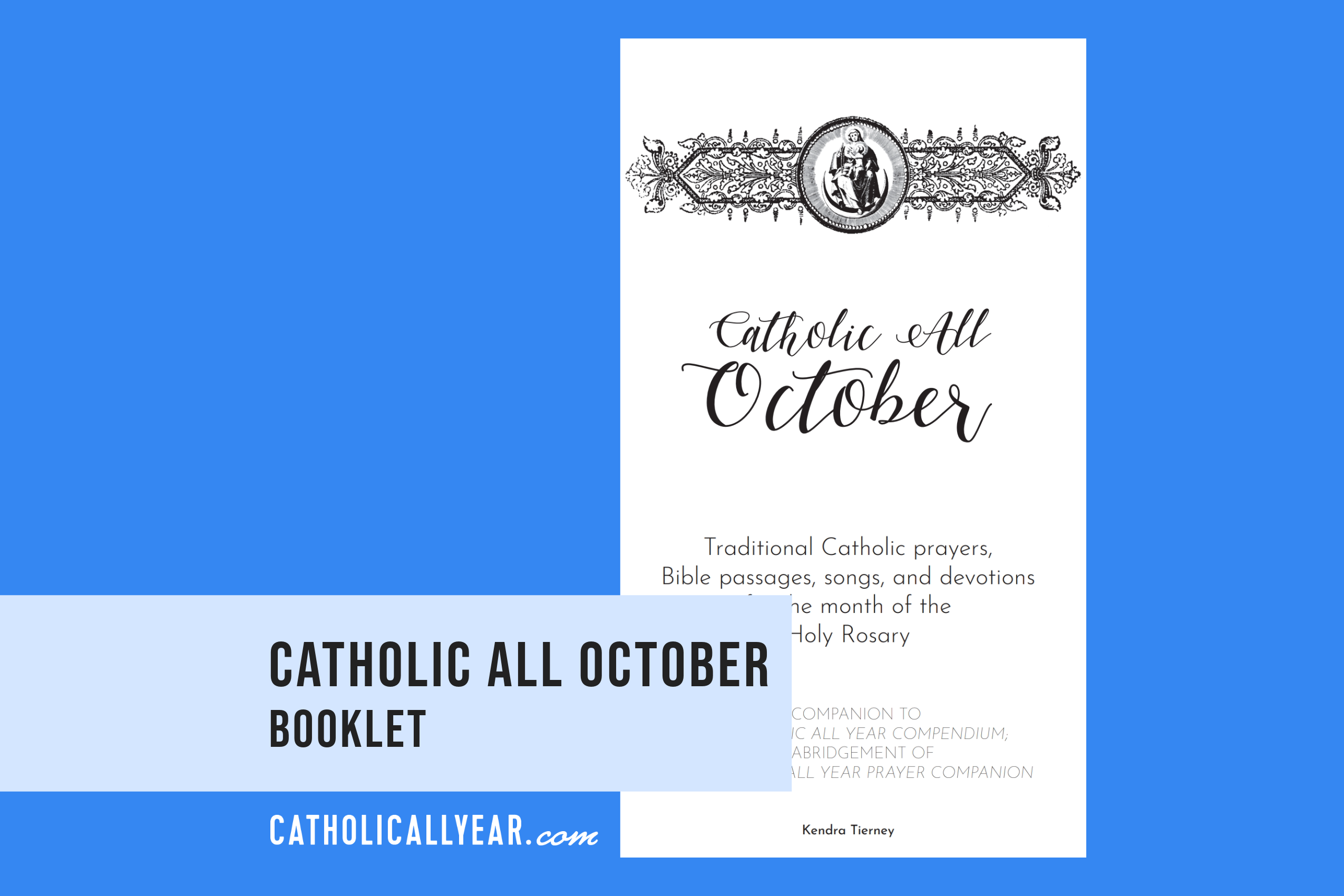 Catholic All October Booklet {Digital Download}