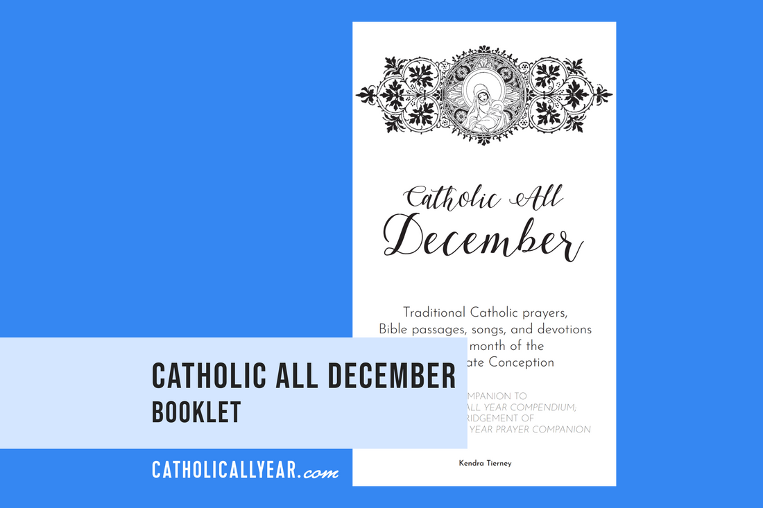 Catholic All December Booklet {Digital Download}