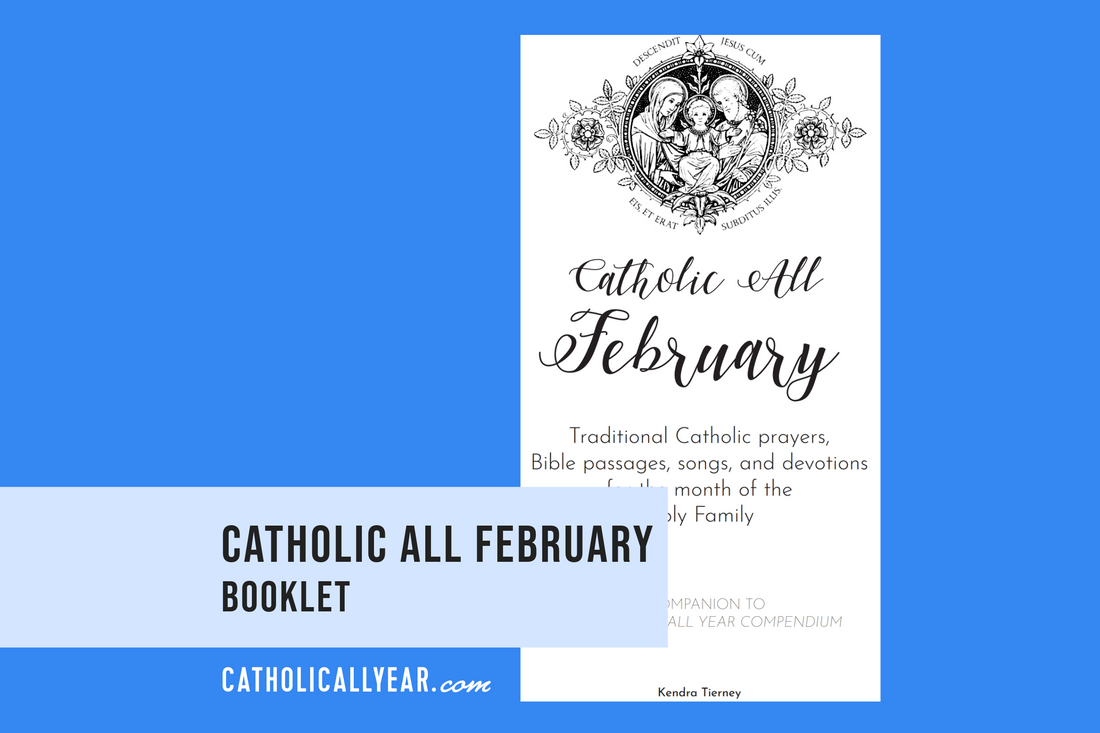 Catholic All February Booklet {Digital Download}