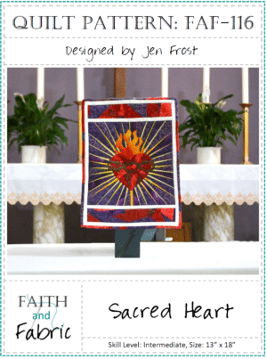Sacred Heart Quilt Pattern