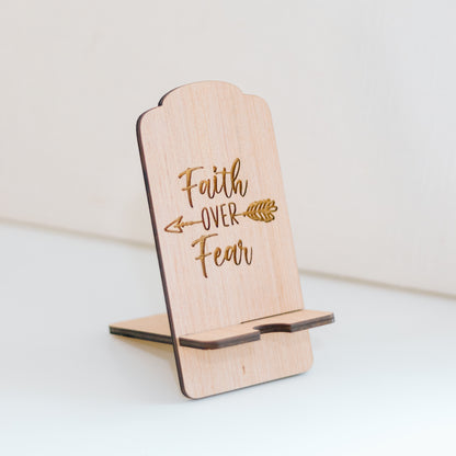 Wooden Phone Stand