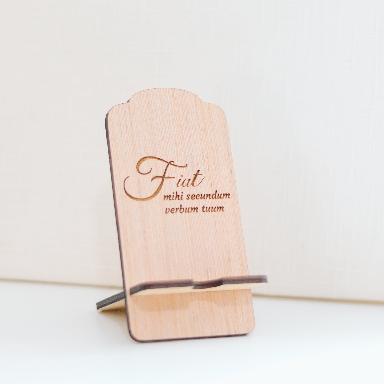 Wooden Phone Stand