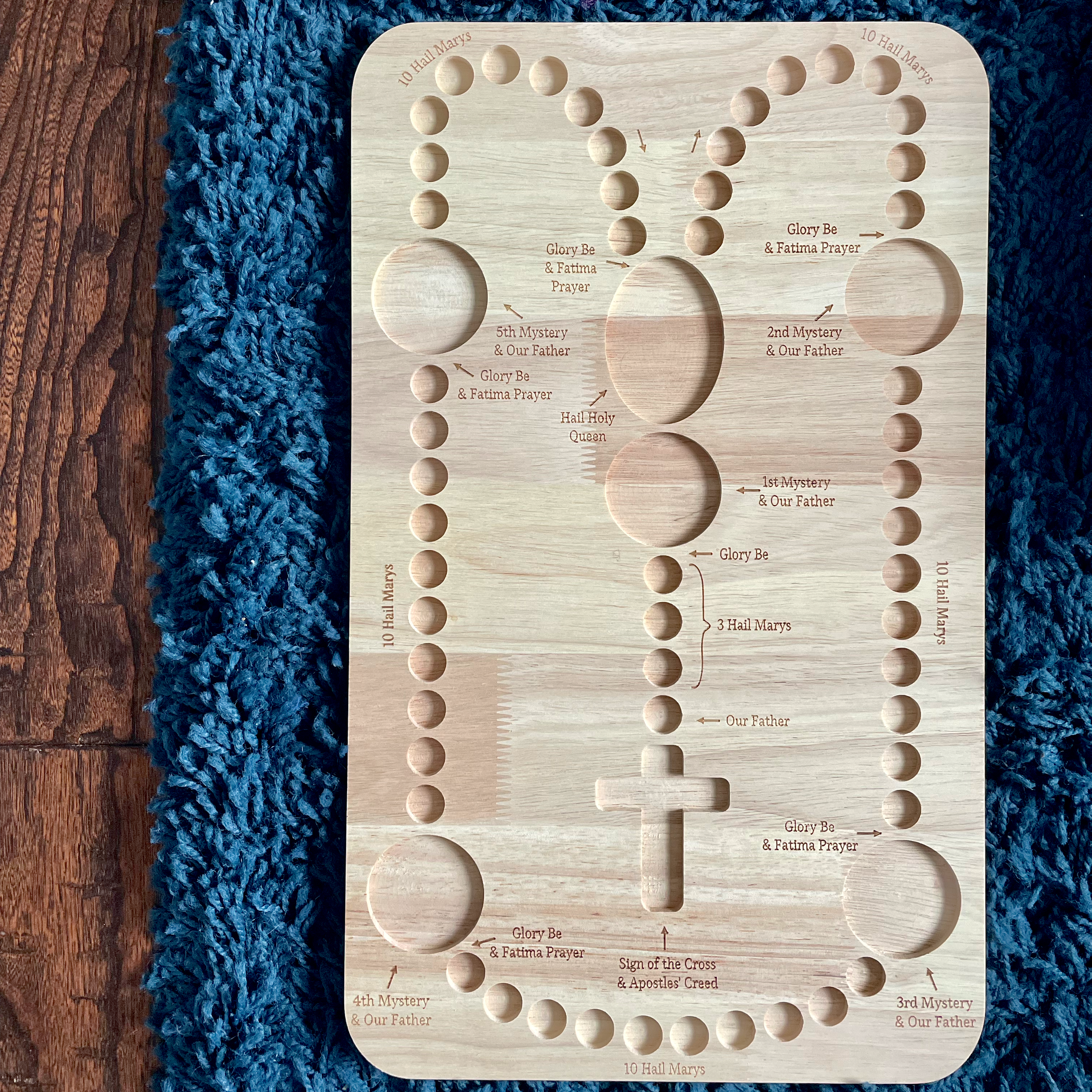 Wooden Rosary Board™