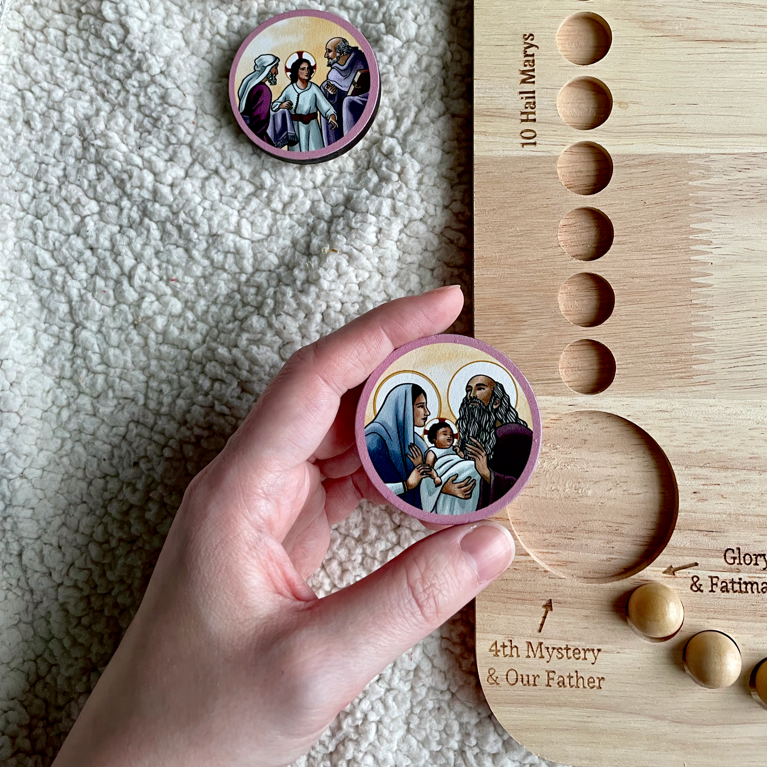 Wooden Rosary Board™