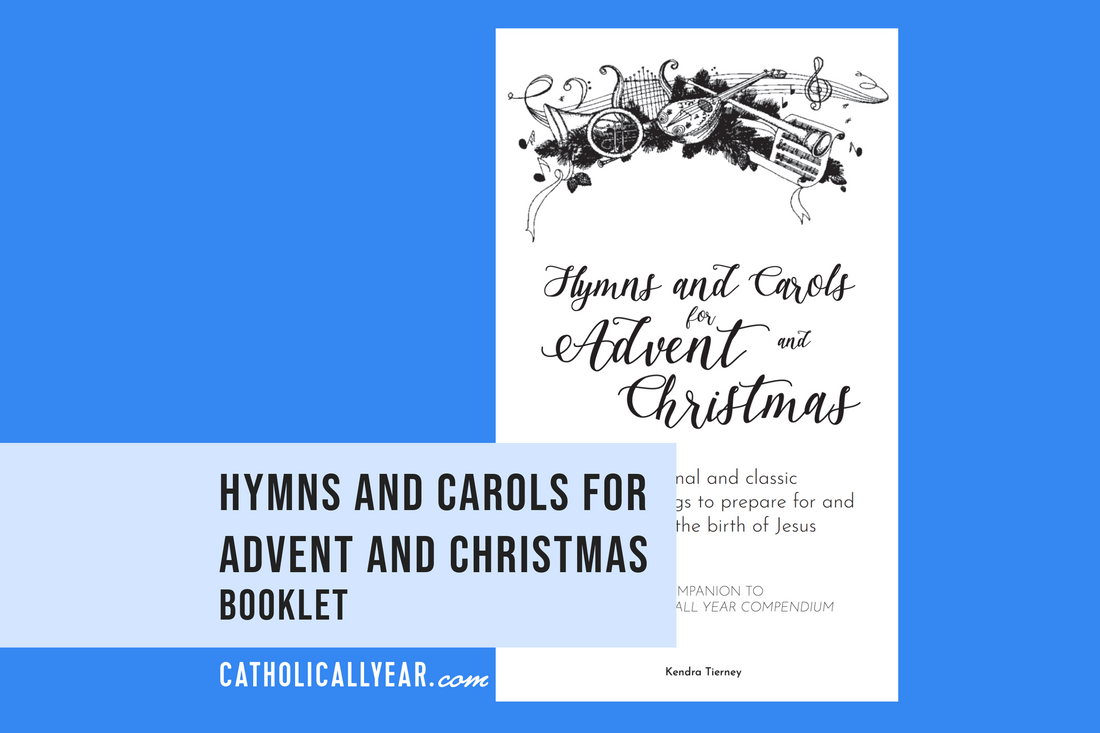 Hymns and Carols for Advent and Christmas Printable Booklet {Digital Download}