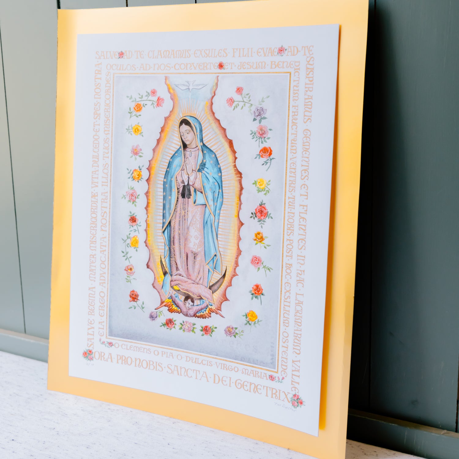 Our Lady of Guadalupe Unique Giclee Print - 13”x 16”