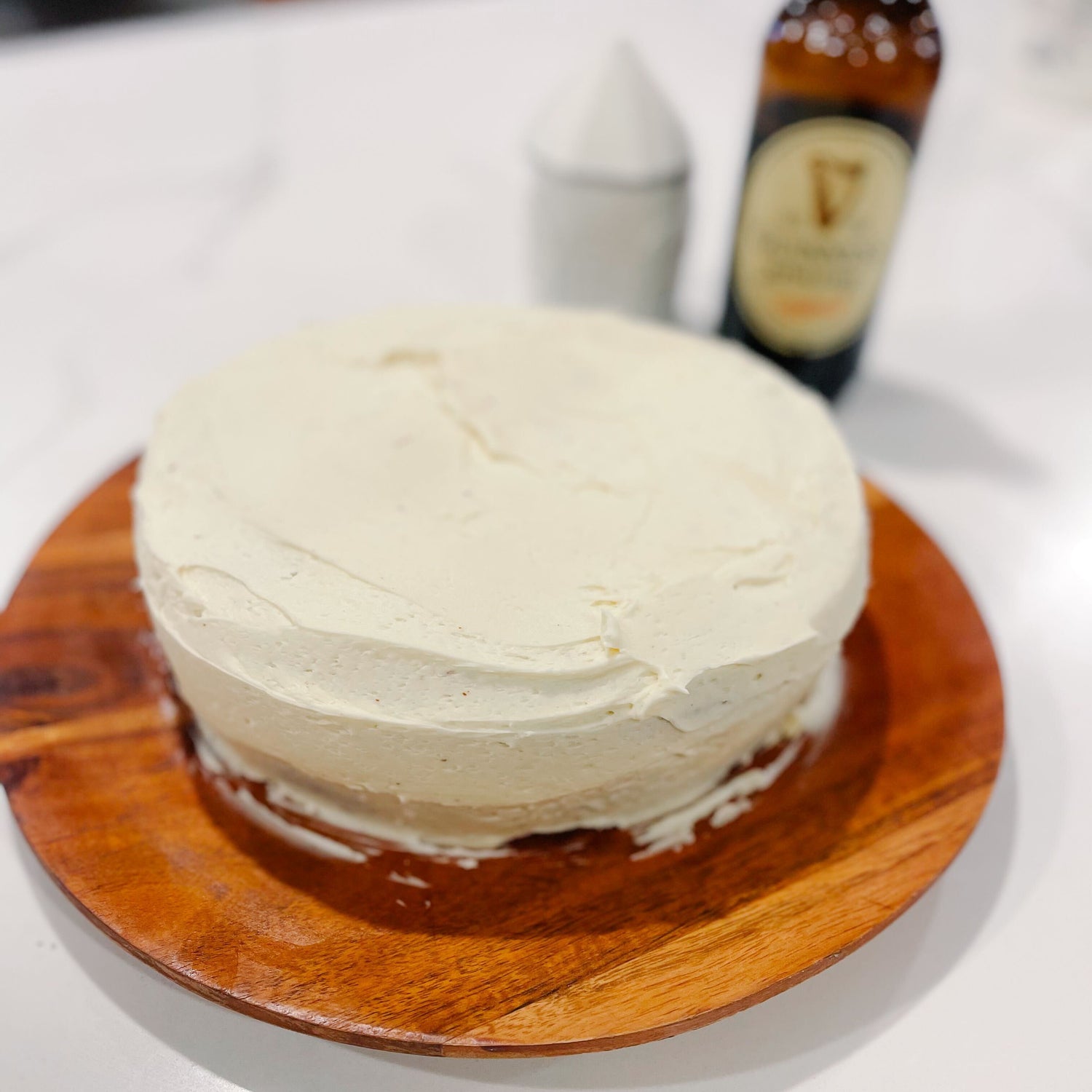 Irish Stout Cake with Buttercream - February 1 - St. Brigid of Ireland