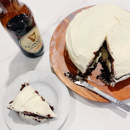 Irish Stout Cake with Buttercream - February 1 - St. Brigid of Ireland