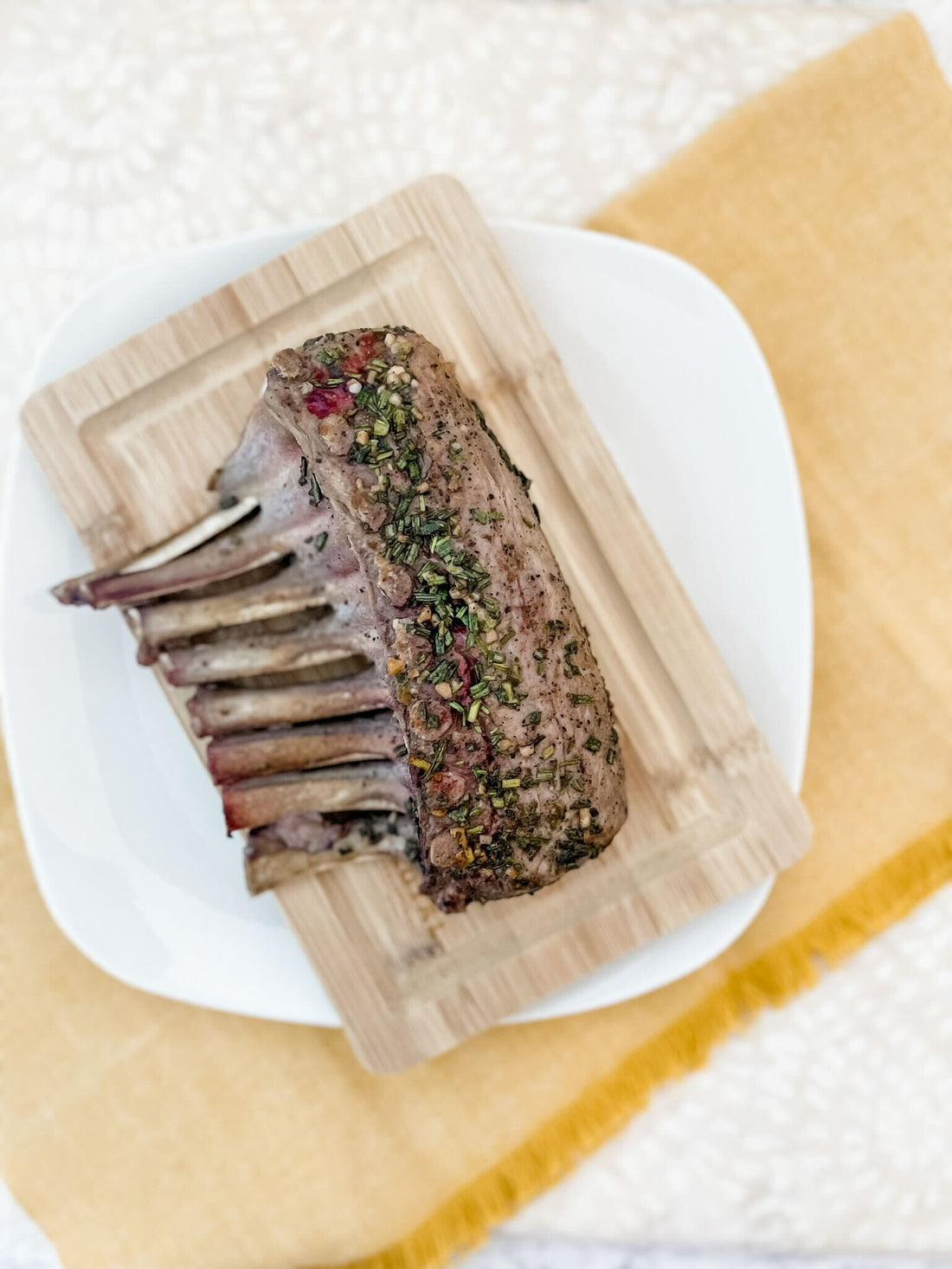 Lamb Chops with Rosemary &amp; Garlic - Holy Thursday