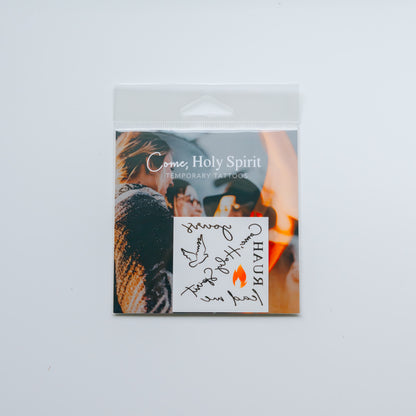 &quot;Come, Holy Spirit Collection&quot; Temporary Tattoos