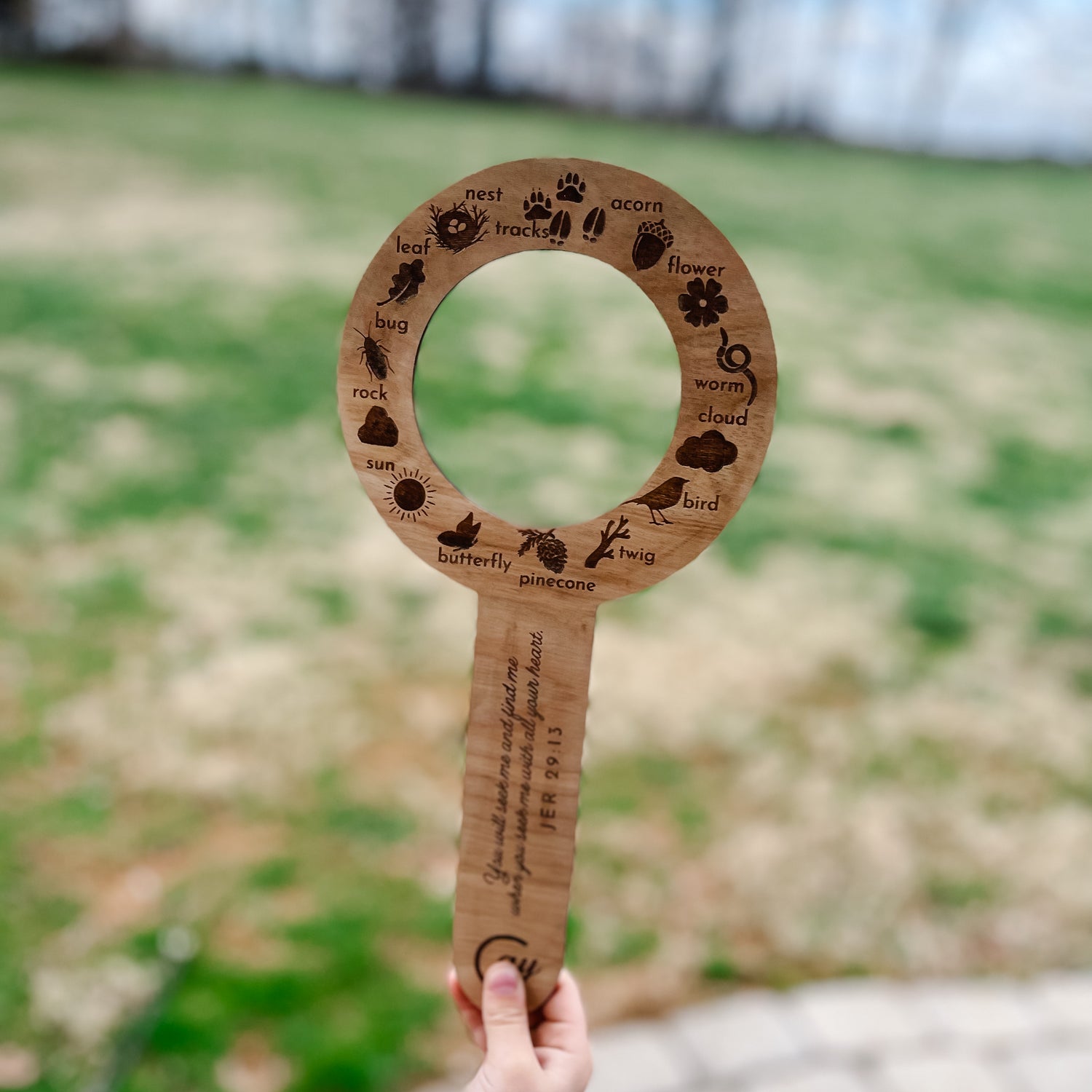 Wooden Scavenger Hunt Tool