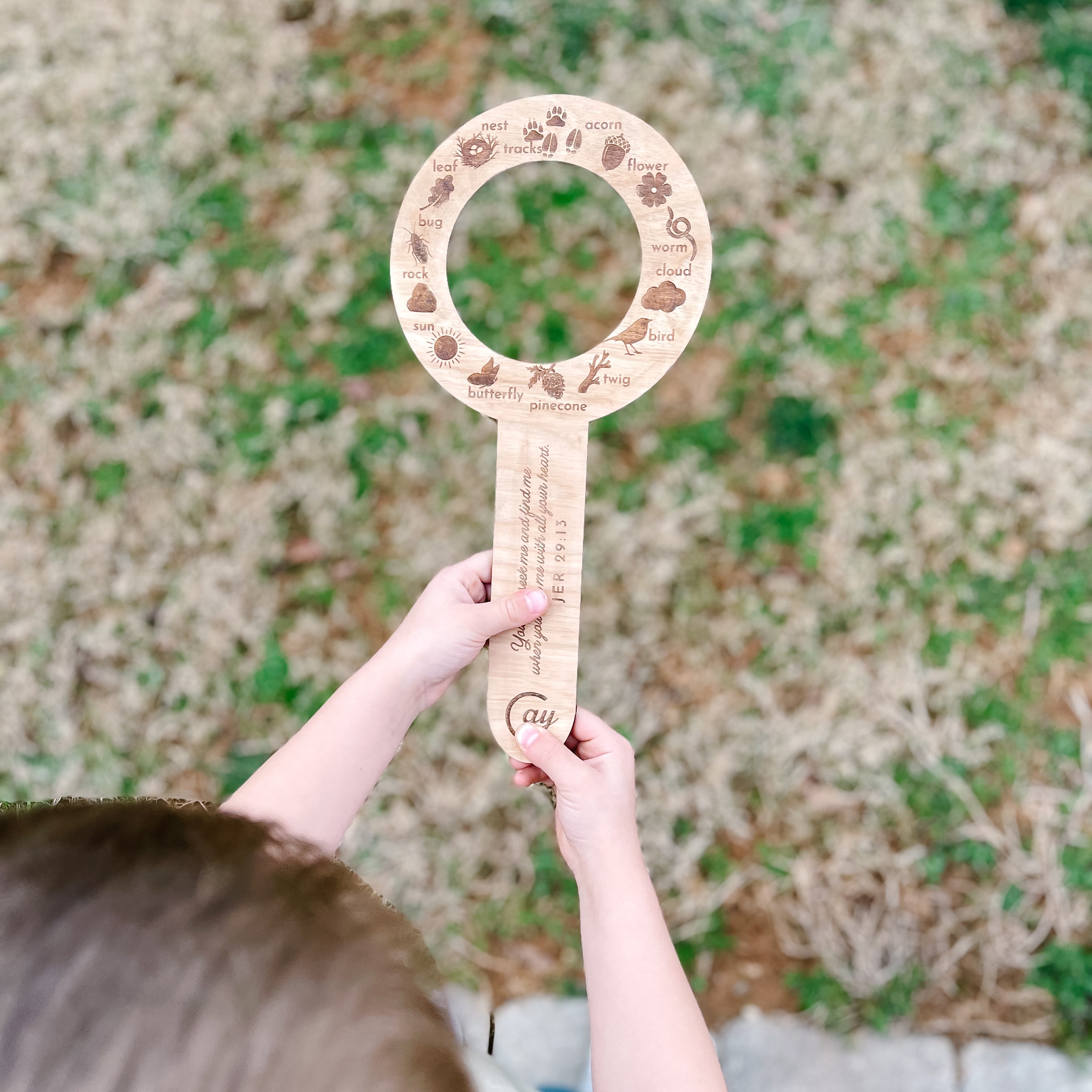 Wooden Scavenger Hunt Tool