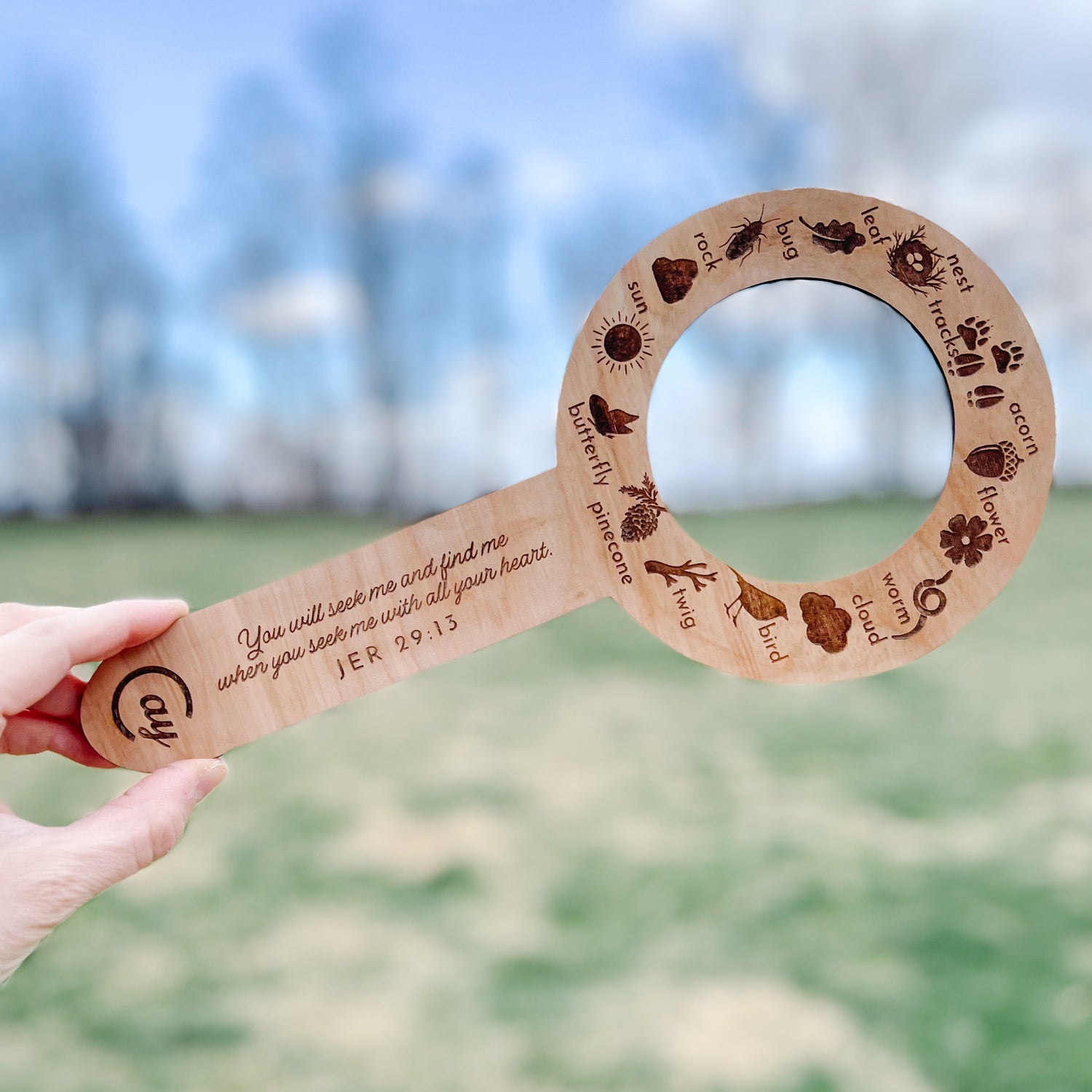 Wooden Scavenger Hunt Tool