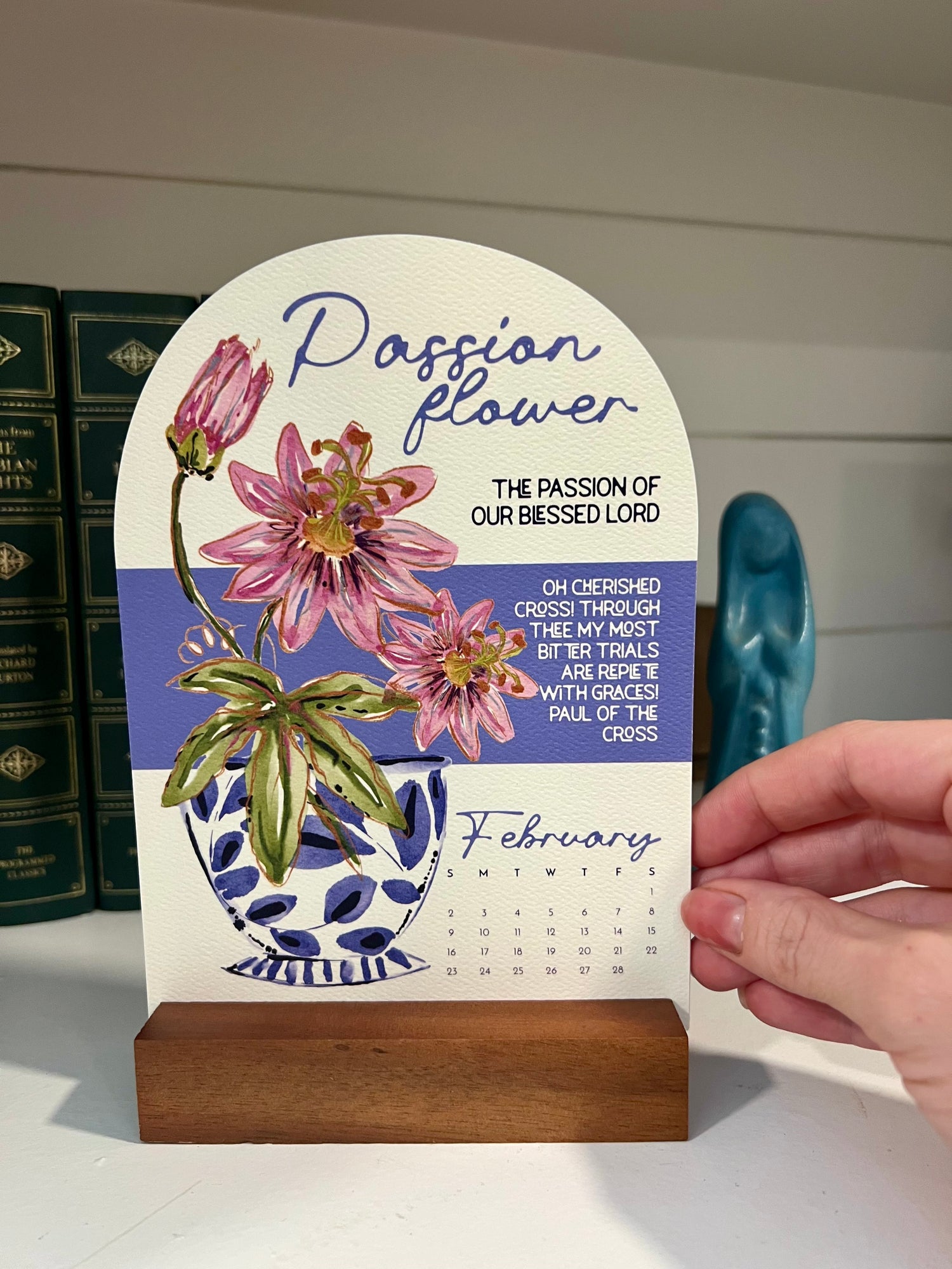 2025 Liturgical Floral Desk Calendar