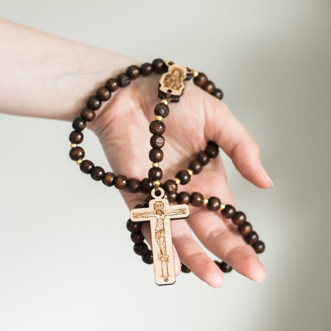 Wooden Rosary Kit (Makes 1)