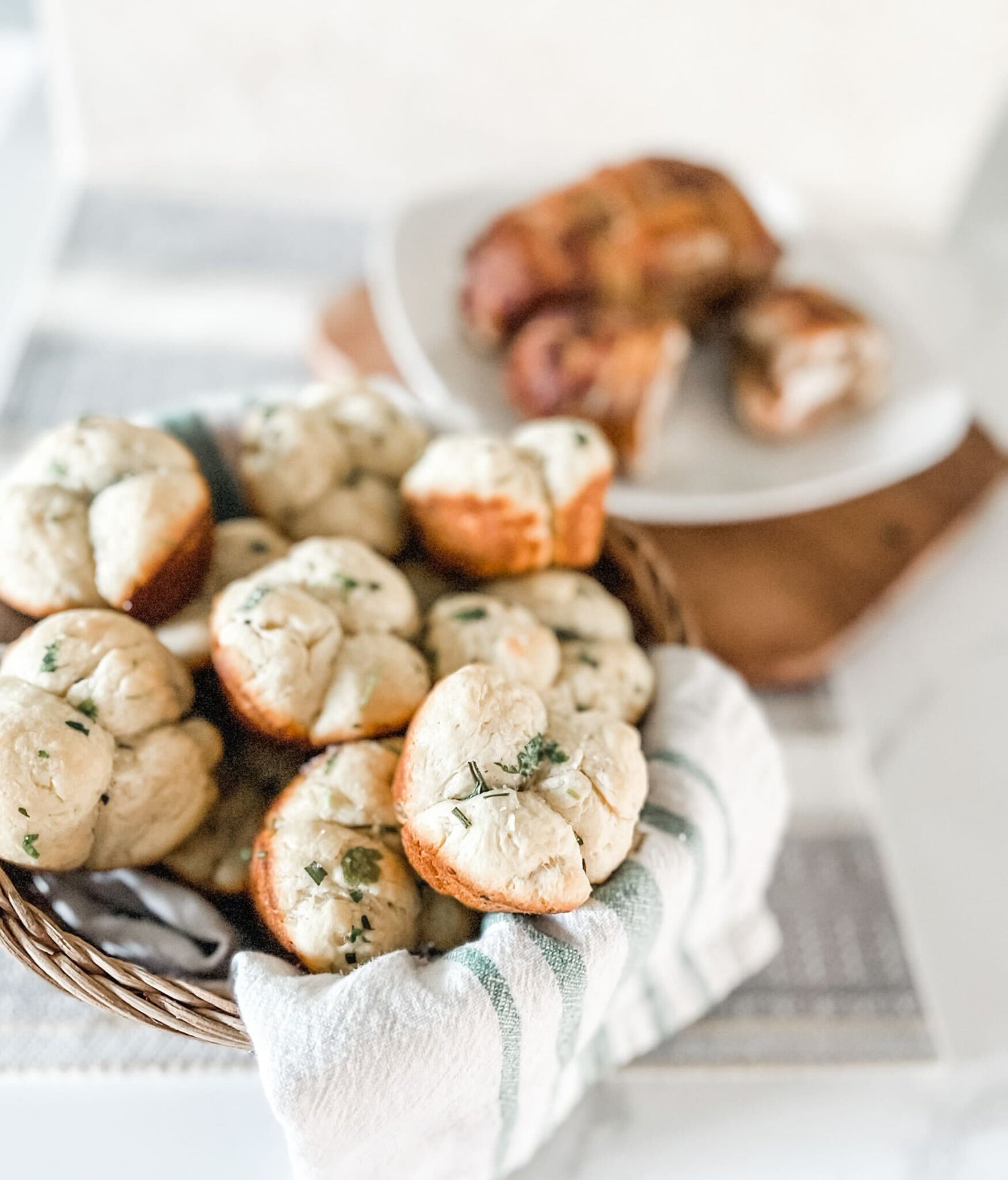 Herbed Trinity Cloverleaf Rolls - Most Holy Trinity