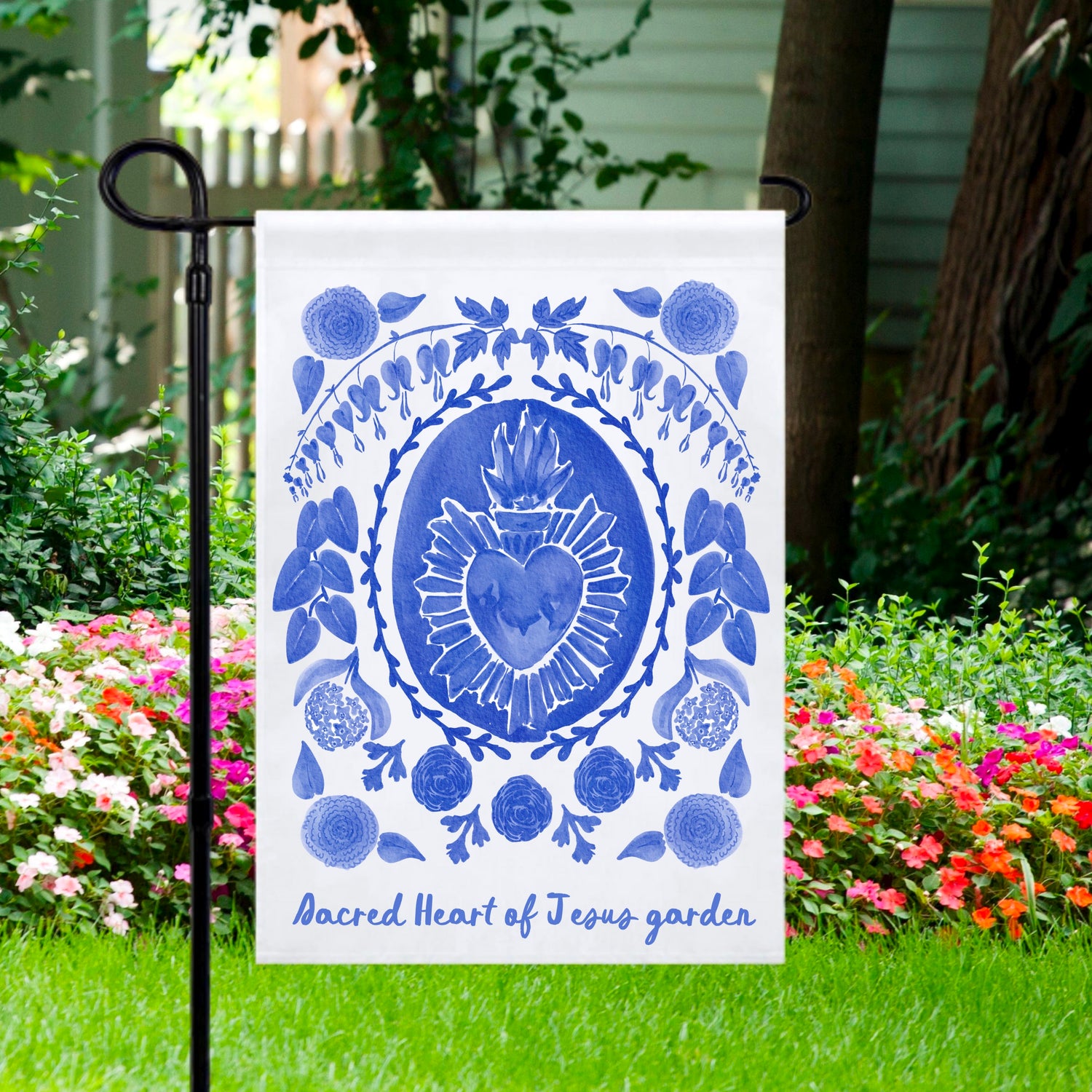 Sacred Heart Garden Flag - 12&quot; x 18&quot;