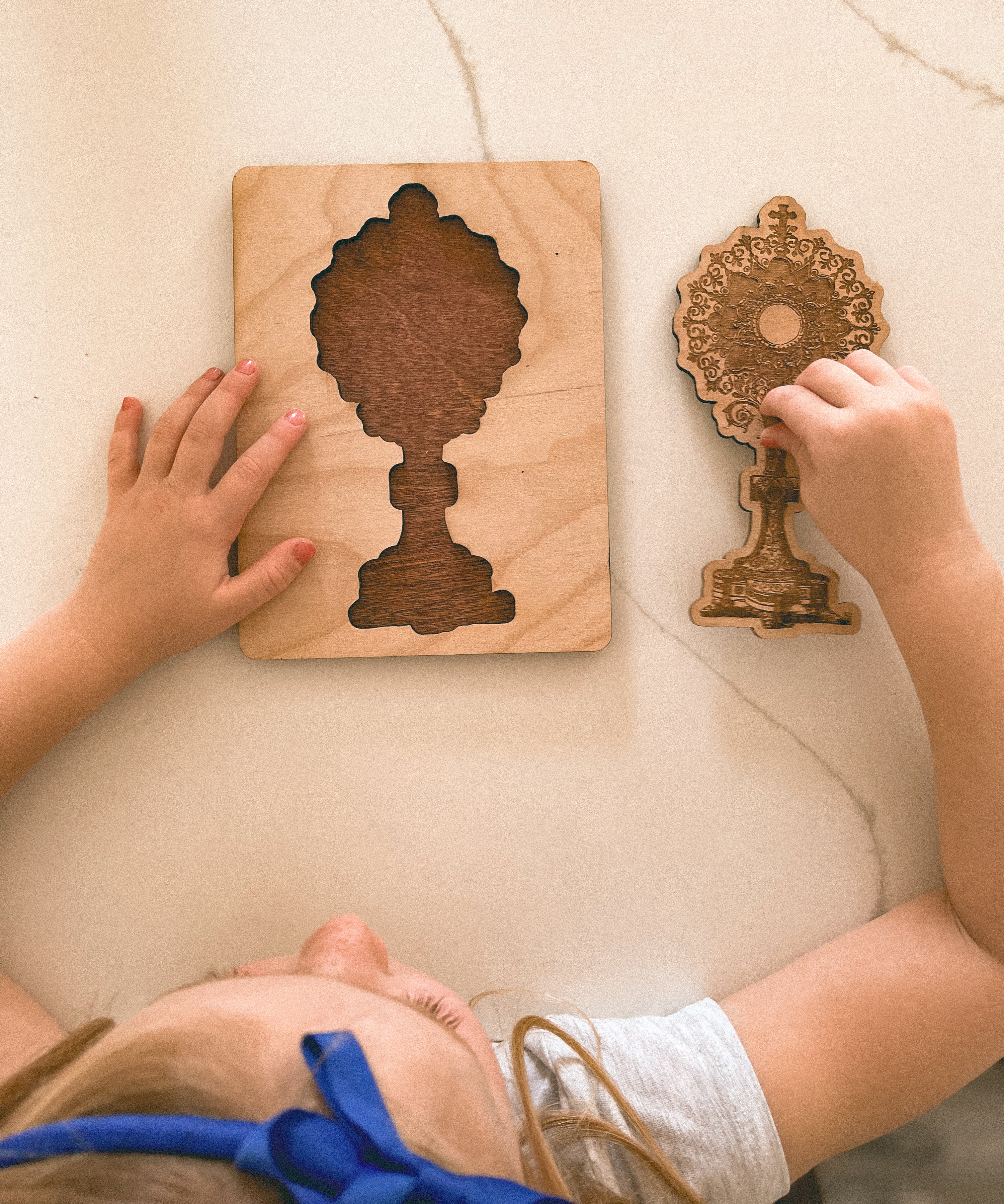 Wooden Monstrance Puzzle