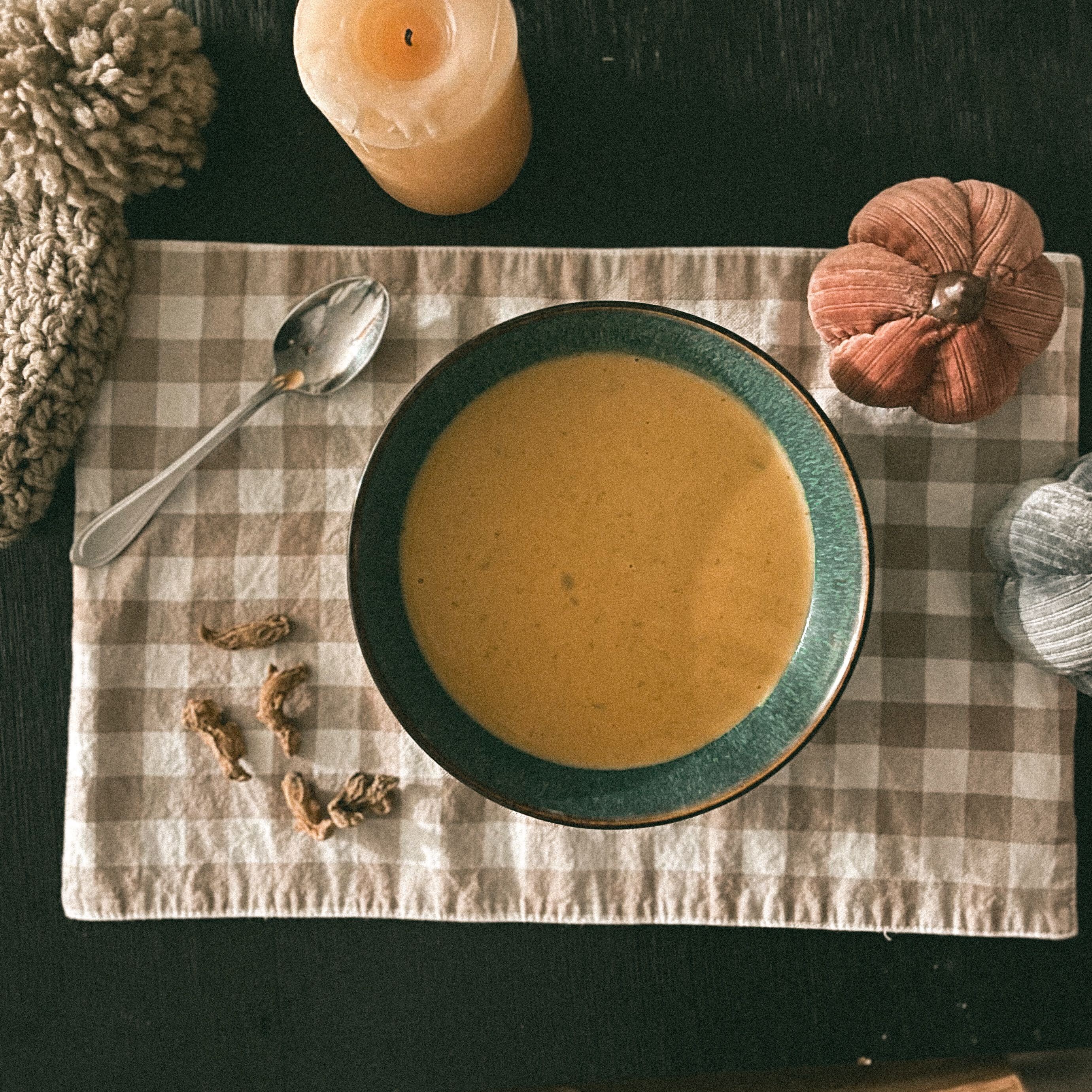 Saintly Ginger Pumpkin Soup - November 1 - All Saints