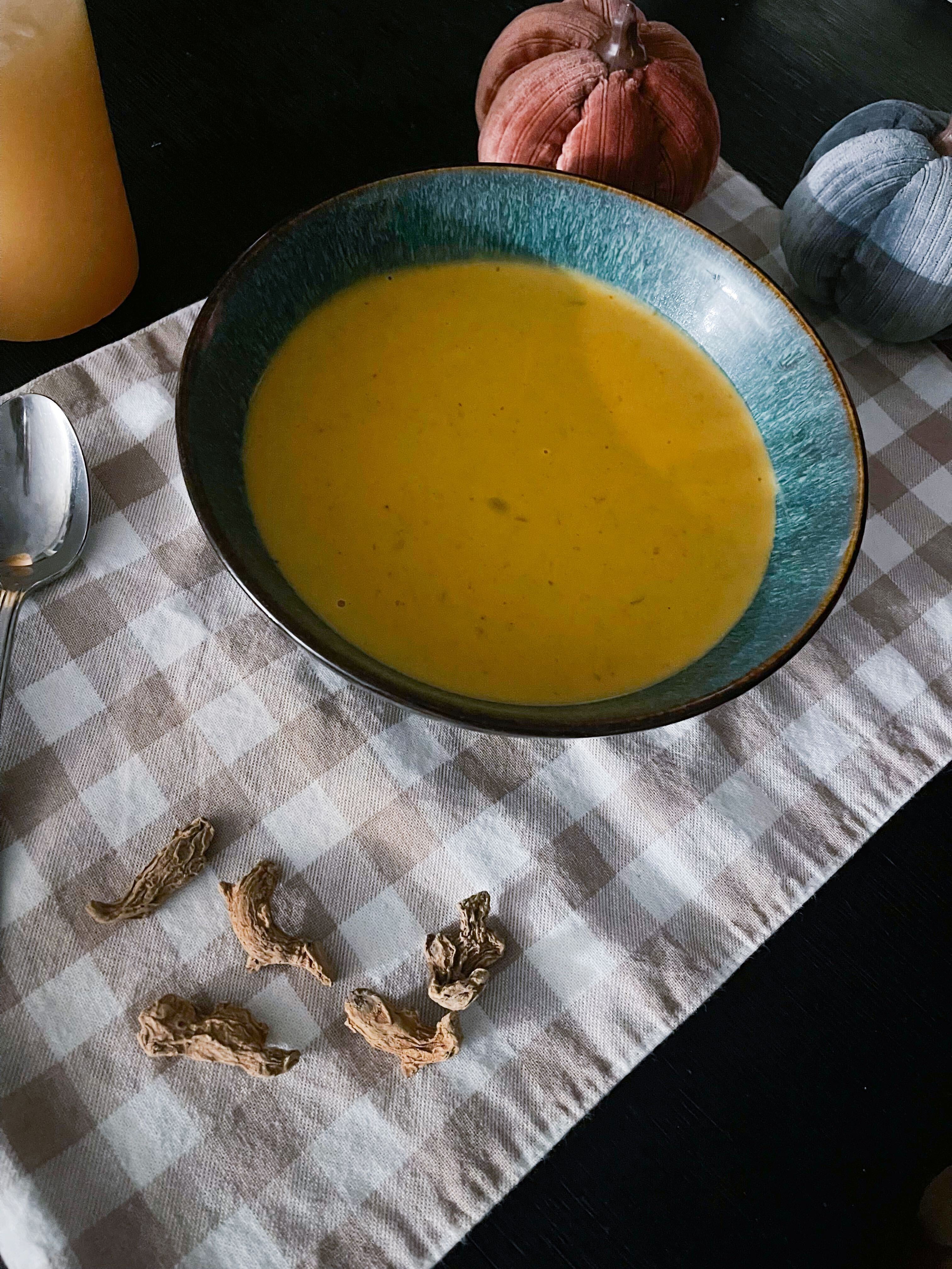 Saintly Ginger Pumpkin Soup - November 1 - All Saints