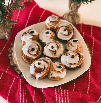 Cheater Canned Cinnamon Roll Saint Lucy Buns - December 13 - St. Lucy