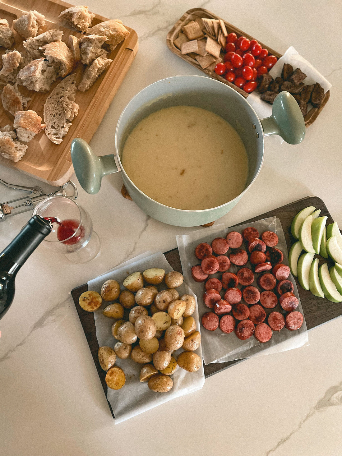 Full Immersion Cheese Fondue - January 8 - The Baptism of the Lord
