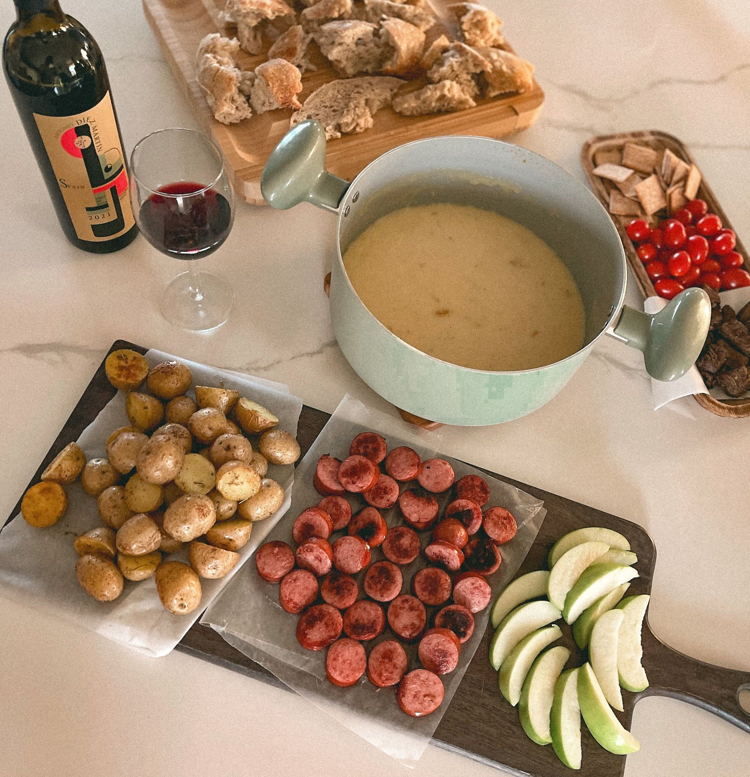 Full Immersion Cheese Fondue - January 8 - The Baptism of the Lord