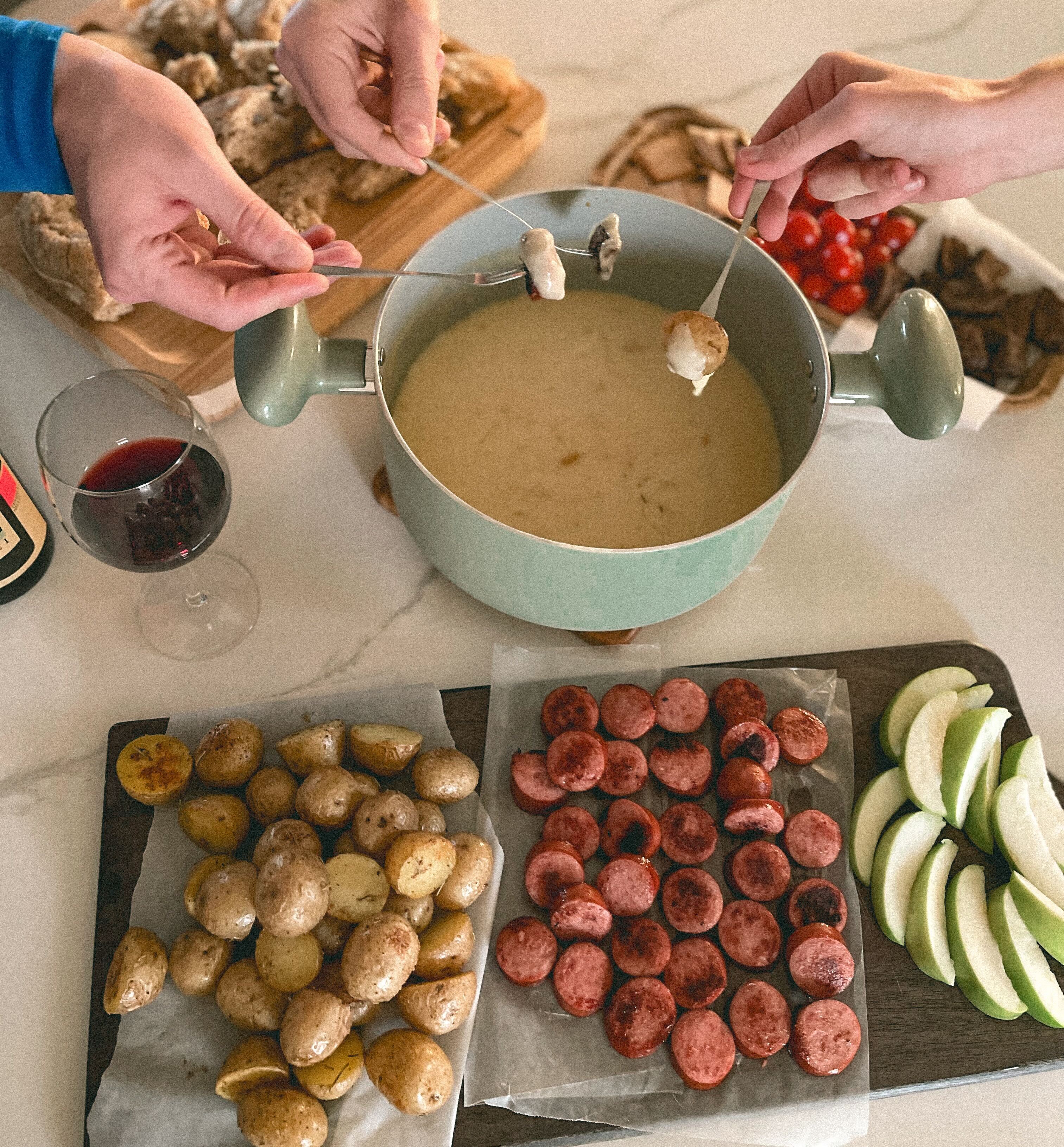 Full Immersion Cheese Fondue - January 8 - The Baptism of the Lord