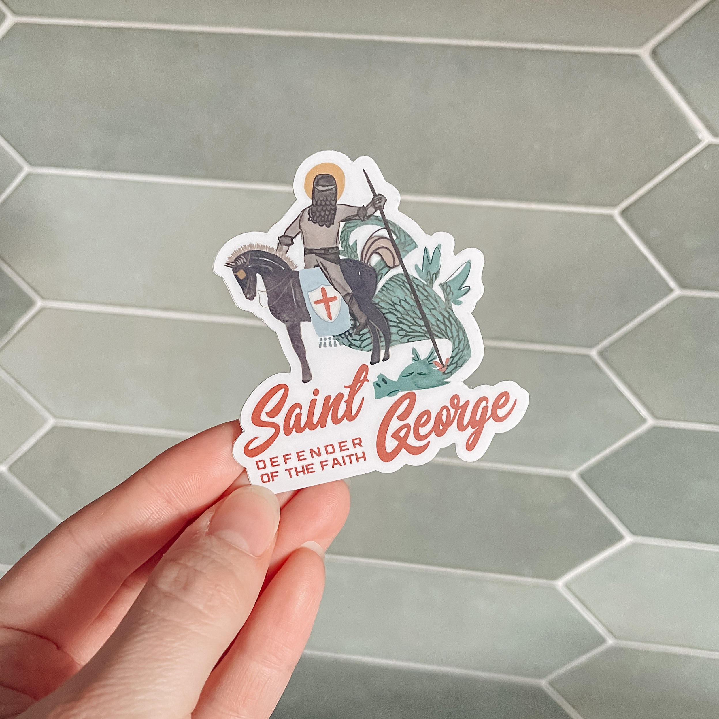 Saint George Sticker