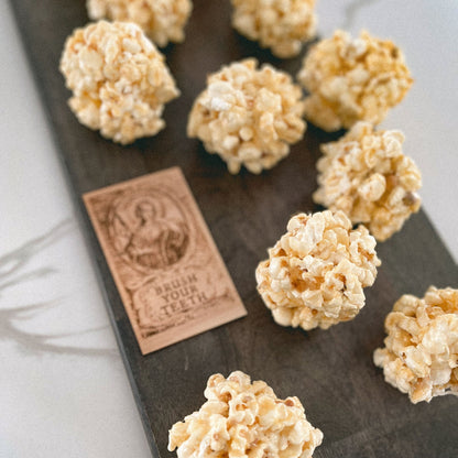 Toothsome Popcorn Balls - February 9 - St. Apollonia