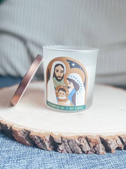 Holy Family Soy Candle