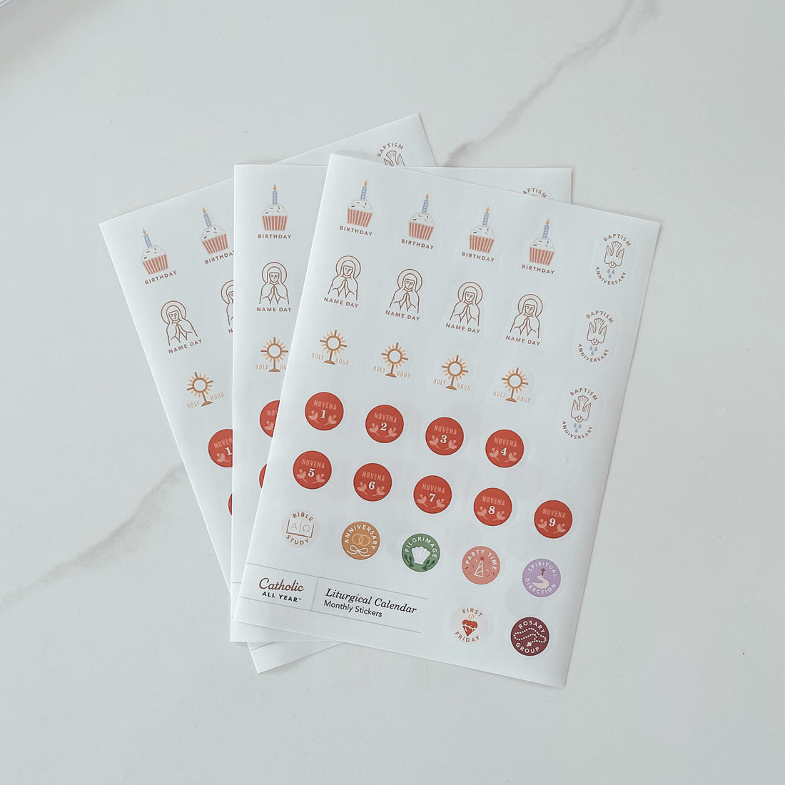 Special Days Sticker Sheets (Set of 3)