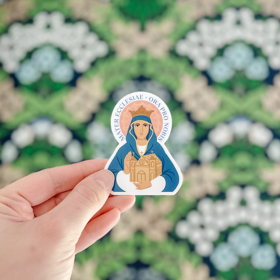 Mary Mother of the Church Sticker